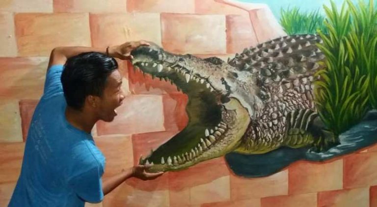 Kampung 3D, Wisata Ikonik di Indramayu