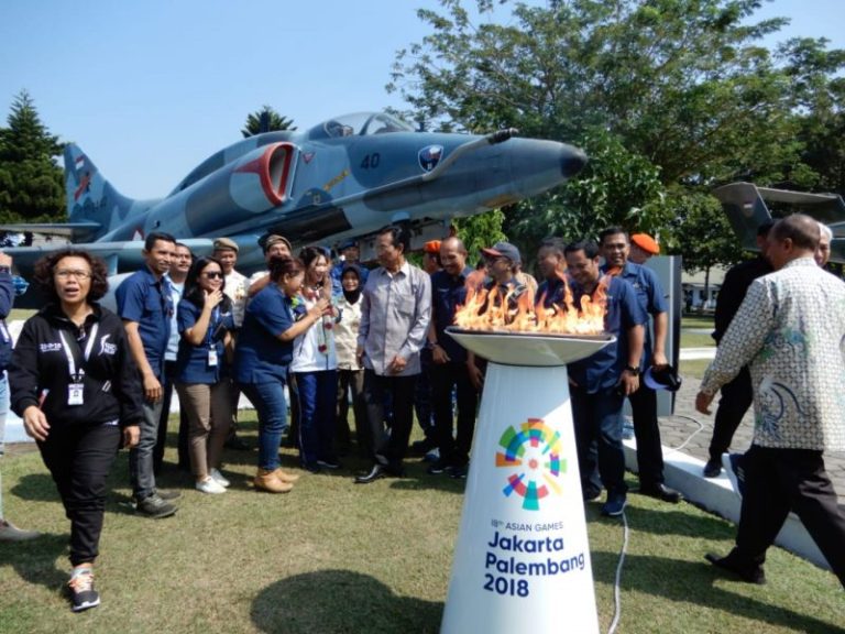 Api Obor Asian Games Lewati Destinasi