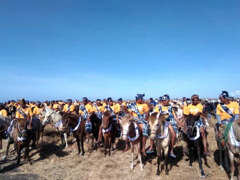 Parade 1001 Kuda Sandelwood Penuhi Pantai Walakiri