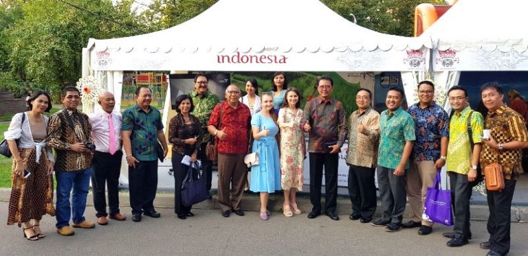 BPPD Badung All Out Di Festival Indonesia Rusia