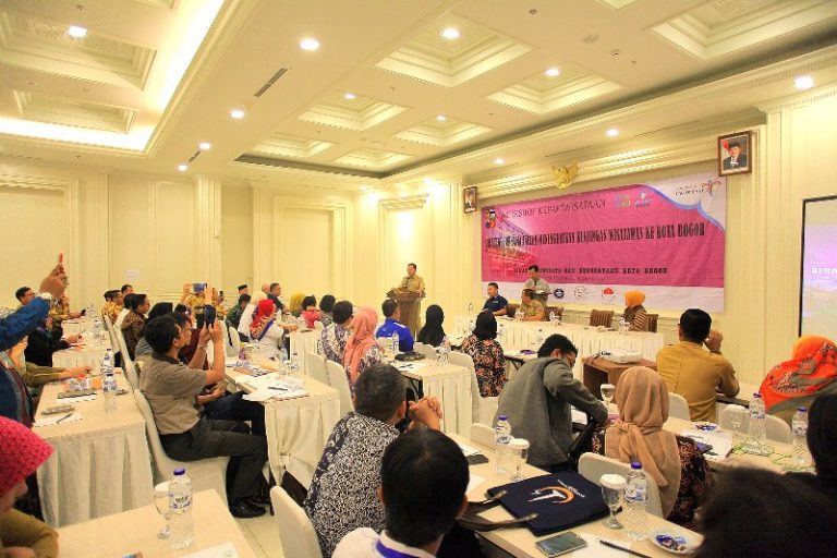 Targetkan 6,7 Juta Wisatawan,Ini Kolaborasi Disparbud-PHRI Kota Bogor