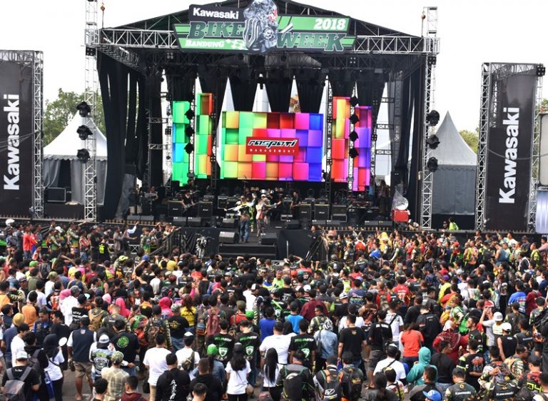 Ajang Kawasaki Bike Week 2018 Dipenuhi Ratusan Pecinta Offroad