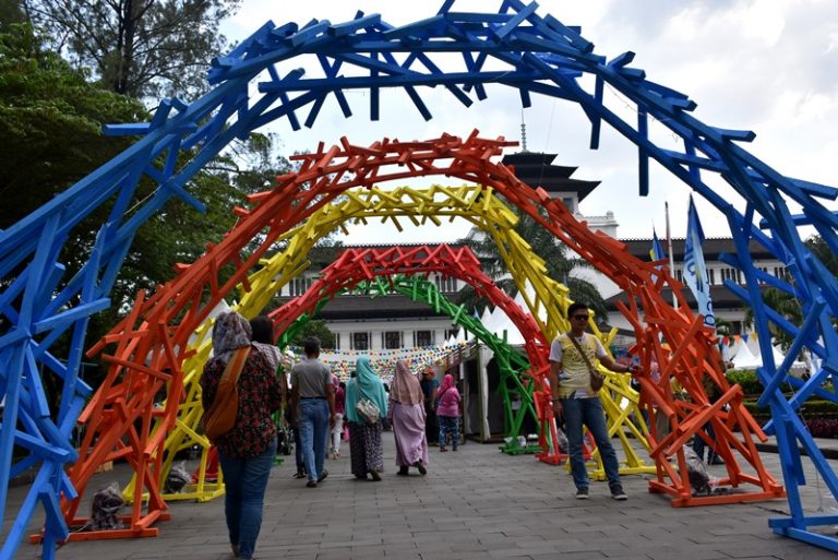 Gedung Sate Festival Dipadati Pengunjung
