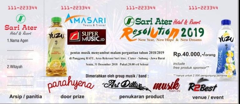 Buruan, Panggung Ratu Sari Ater Banjir Hadiah