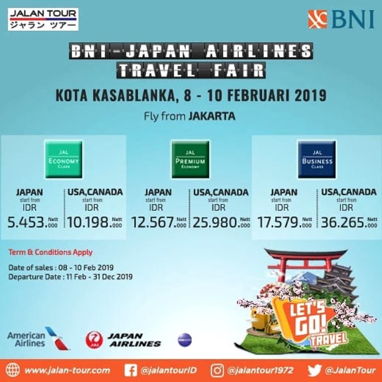 Buruan,Ada Diskon Menarik Ke Jepang