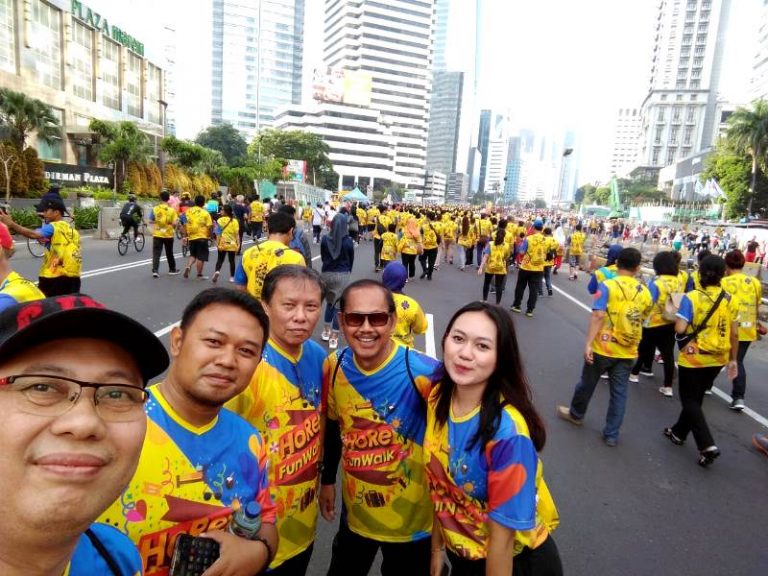 HoRe FunWalk Meriahkan Kegiatan Rakernas IV PHRI 2019