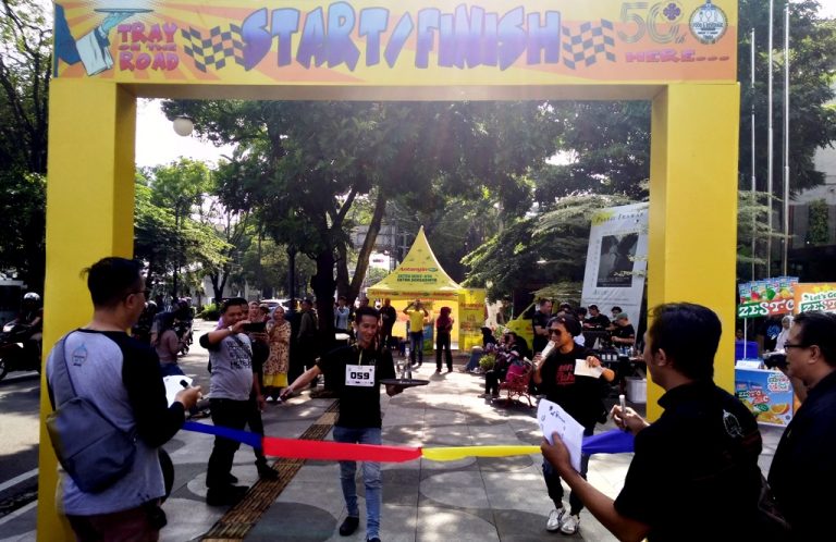 Tray on The Road, Meriahkan Rangkaian HUT Emas PHRI di Bandung
