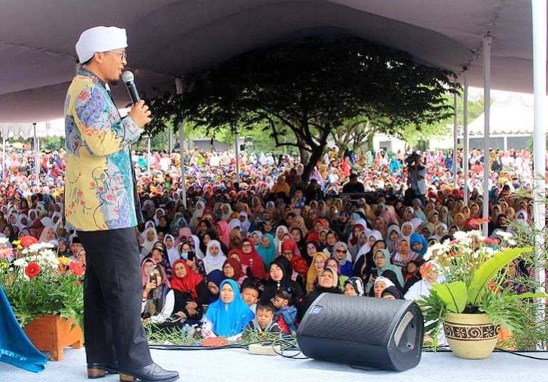 Tabligh Akbar Aa Gym Meriahkan Milad 45 Tahun Sari Ater Hotel