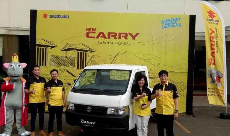 Suzuki New Carry Pick Up Mulai Mengaspal Di Kota Bandung