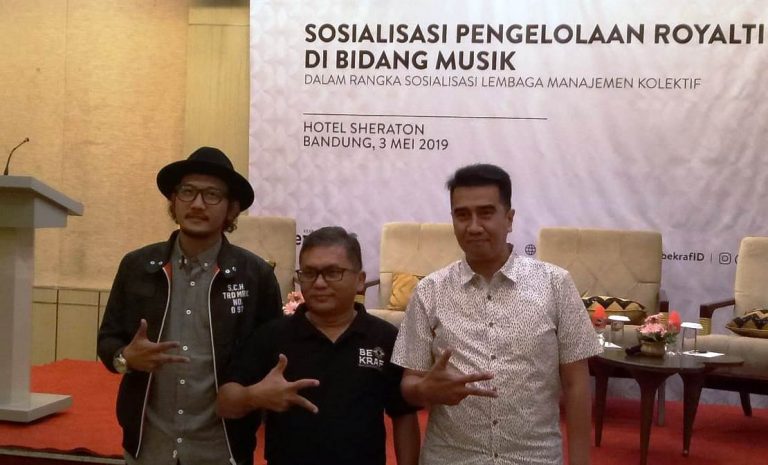 Bekraf Berikan Sosialisasi Pengelolaan Royalti Bidang Musik