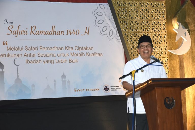 Ini Pesan Walikota Bandung Di Acara Safari Ramadhan PHRI