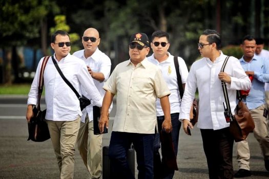 Pengawal Prabowo Subianto Ini Siapakah Dia