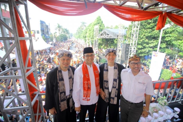Gubernur DKI Anies Baswedan Apresiasi Helaran Seni Budaya Kota Bogor