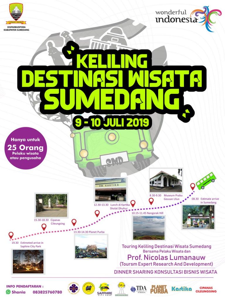Pegiat Pariwisata Sumedang, Ikuti Gathering dan Tour de Sumedang