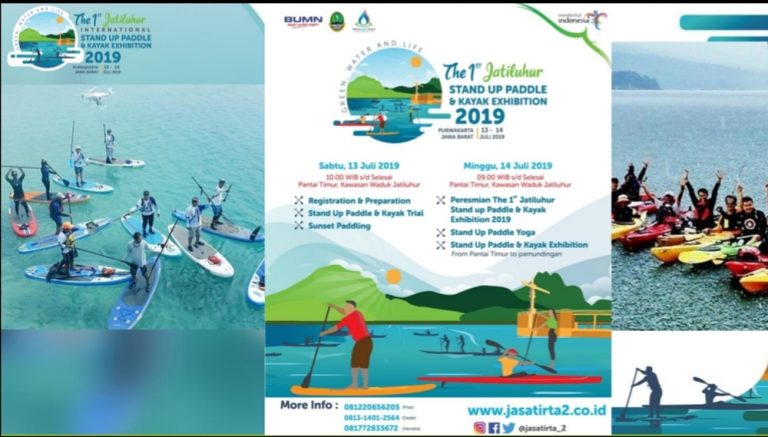 Semarak The 1st Jatiluhur Stand Up Paddle & Kayak Exhibition, Ini Susunan Acaranya!