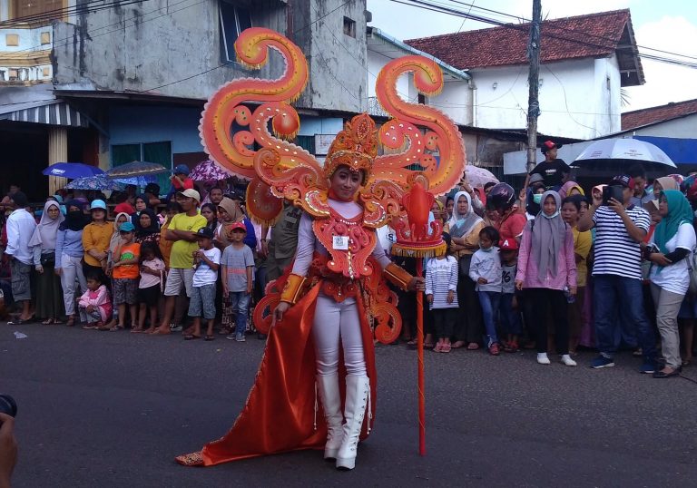 Toboali Fashion Carnival 2019 Ramai Dipadati Pengunjung