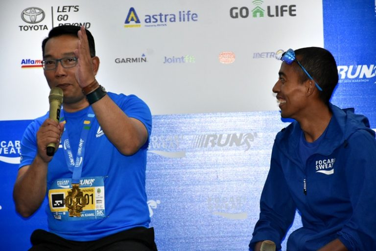 Gubernur Ridwan Kamil Tertarik Menggelar Event Triathlon