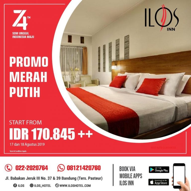 Nikmati Promo Merah Putih di ILOS Inn Bandung
