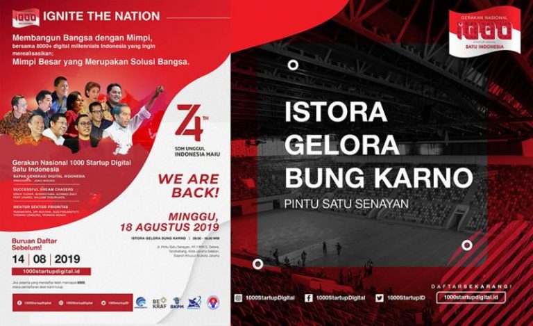 Ignite the Nation!Â Gerakan Nasional 1000 Startup Digital