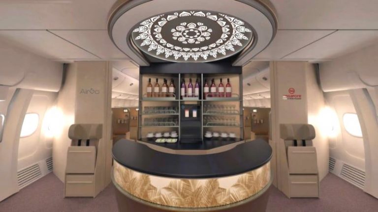 Begini Kabin Pesawat yang Mirip Kamar Hotel