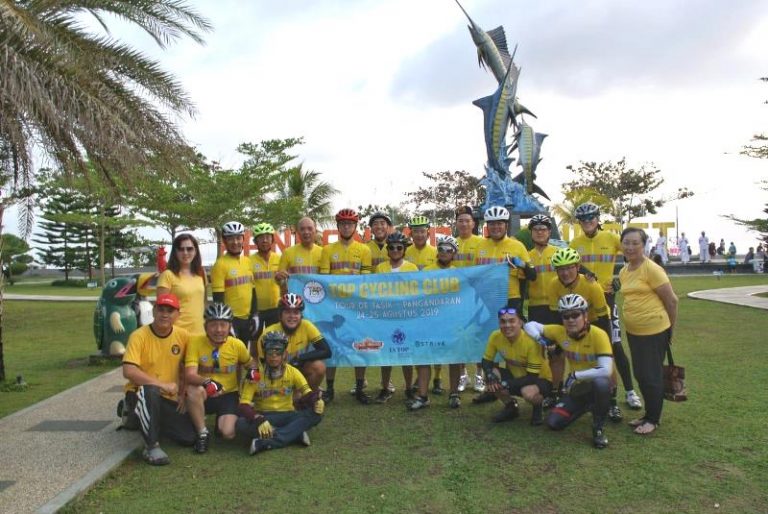Top Cycling Club “Santo Alysius” Gelar Tour de Pangandaran