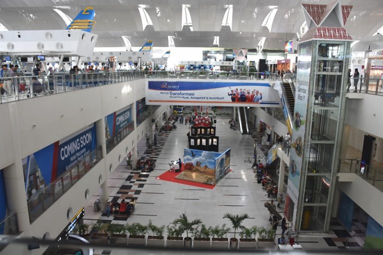 Trafik Bandara Kualanamu Medan Naik, Sehari 129 Pesawat Mendarat