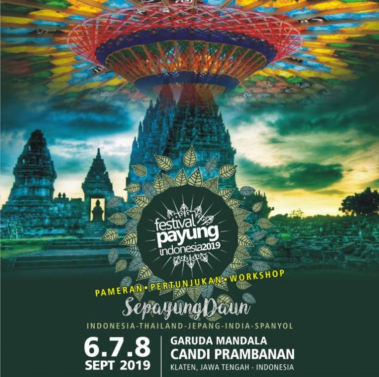 Semarak Warna-Warni Festival Payung Indonesia Hiasi Prambanan