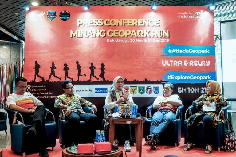 Minang Geopark Run, Dorong Sumbar jadi UGG