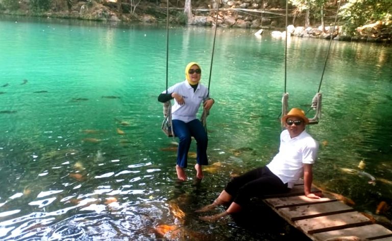 Telaga Biru Disiapkan sebagai Destinasi Wisata Unggulan Jabar