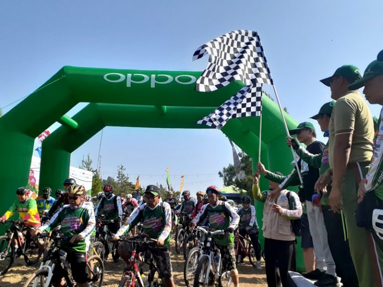 Peserta Sari Ater Gowes Ceria 2019 Dilepas Wabup Subang