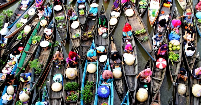 Ratusan Jukung Siap Meriahkan Festival Pasar Terapung Lok Baintan