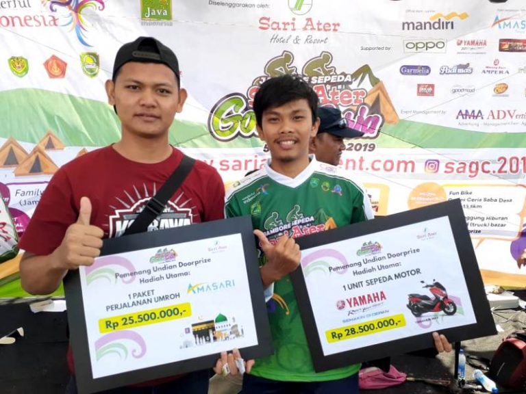Aji Pemenang Umroh,Ginki Kaget Dapat Yamaha N-max