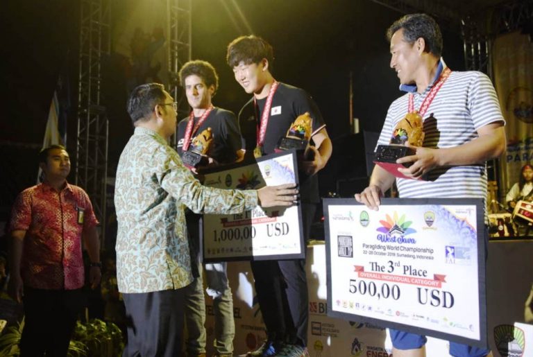 West Java Paragliding World Championship & Culture Festival 2019 Memukau Pilot Dunia