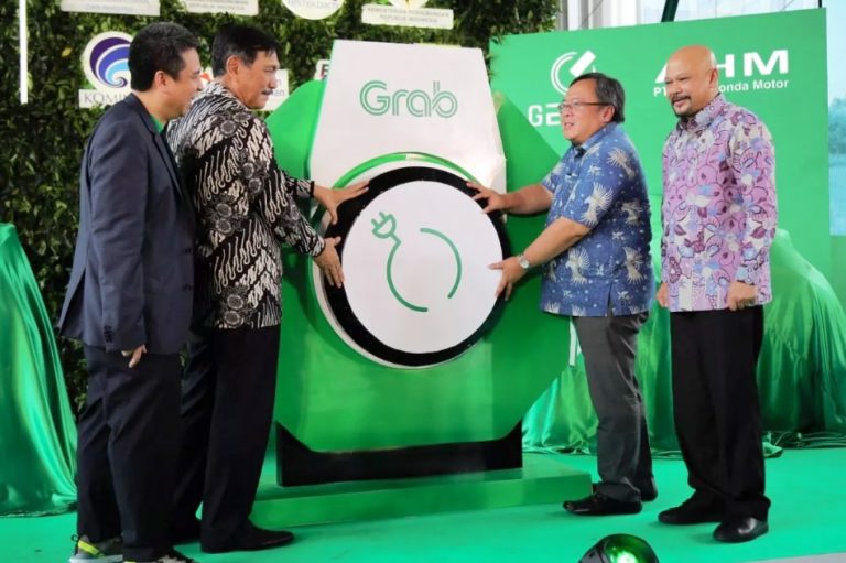Grab Indonesia Luncurkan Kendaraan Listrik Online