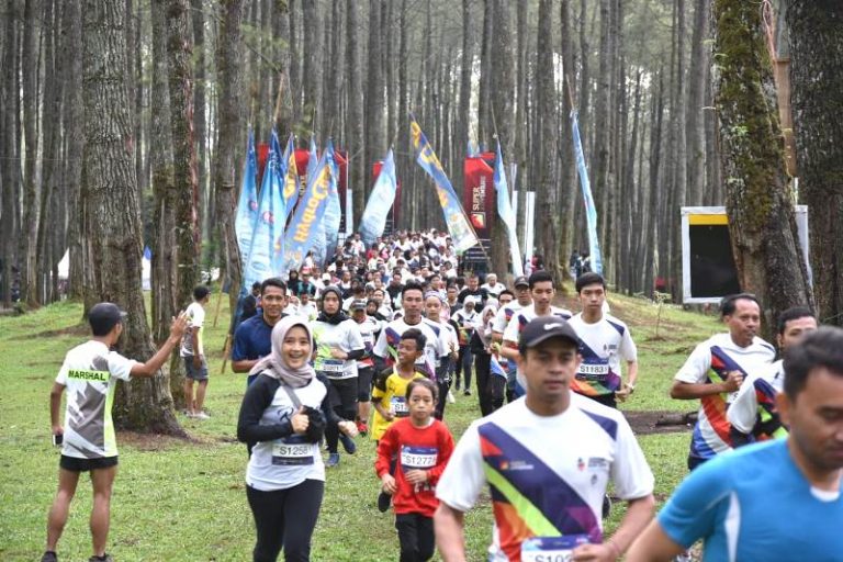 Cikole Forest Run Perhutani 2019 Sukses Gaet Milenial