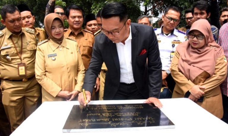Pusdai Jawa Barat Kini Memiliki Taman Yang Indah