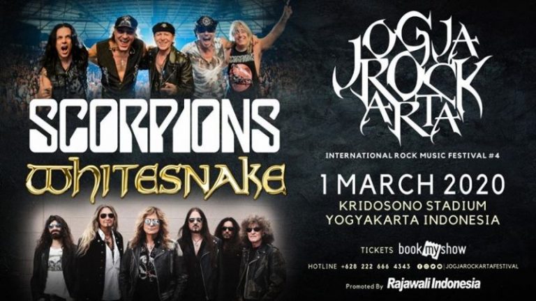 Scorpions dan Whitesnake akan Guncang JogjaROCKarta Festival 2020