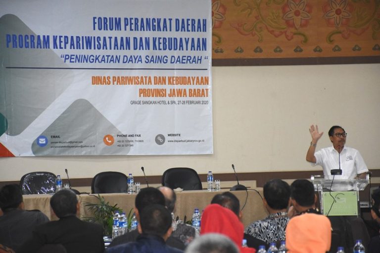 Disparbud Jabar Bedah Program Melalui “Peningkatan Daya Saing Daerah”