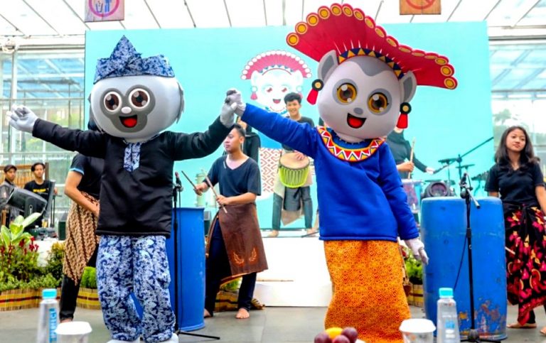 Ini Dia Molo dan Muro, Maskot Festival Asia Afrika 2020