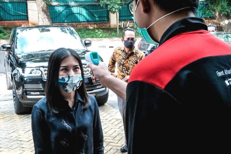 Masyarakat Antusias Laksanakan Seruan Penggunaan Masker