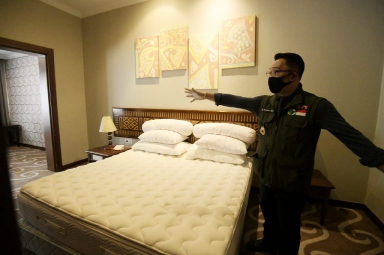 Hotel Preanger Tampung Tenaga Medis Covid-19,RK Berikan Semangat