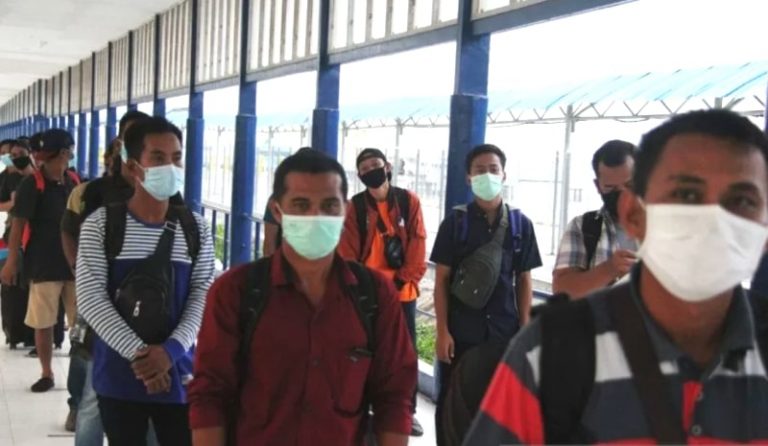 Ada 4.444 TKI Dari Malaysia Pulang Melalui Riau