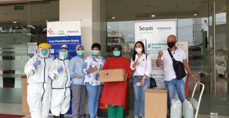 Rudi Atip,Sumbang APD dan Sembako Bagi Terdampak Covid-19