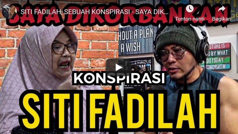 Pengakuan Mengejutkan Soal Virus Corona Dari Mantan Menkes Siti Fadillah