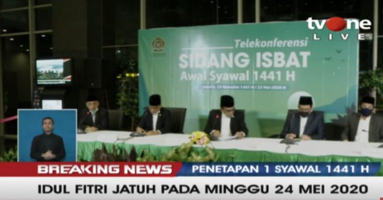 Breaking News: Hari Raya Idul Fitri Jatuh Pada Minggu 24 Mei