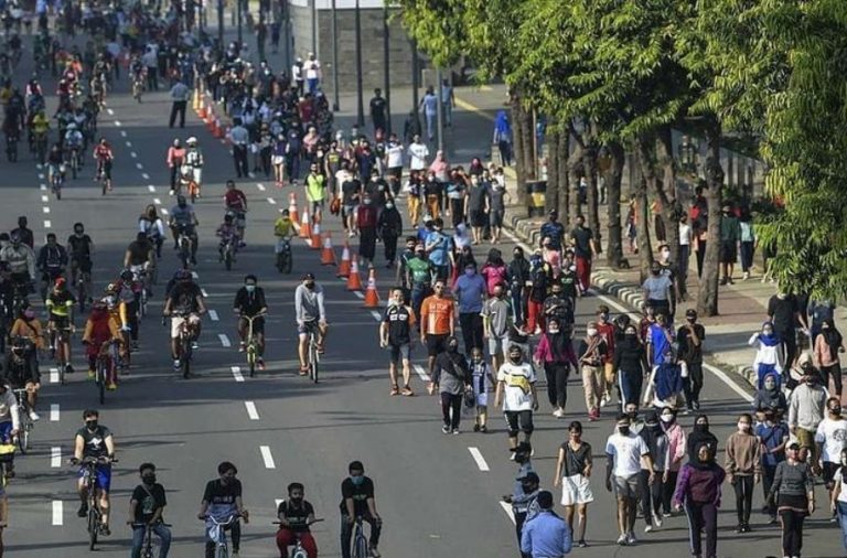 Trending “Corona Free Day” Memaksa Anies Baswedan Sebar Lokasi CFD