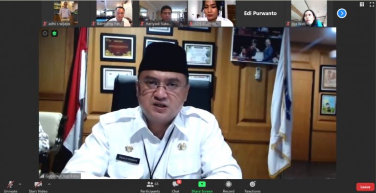 Gubernur Babel Tak Ingin Status Covid-19 “Buka Tutup”