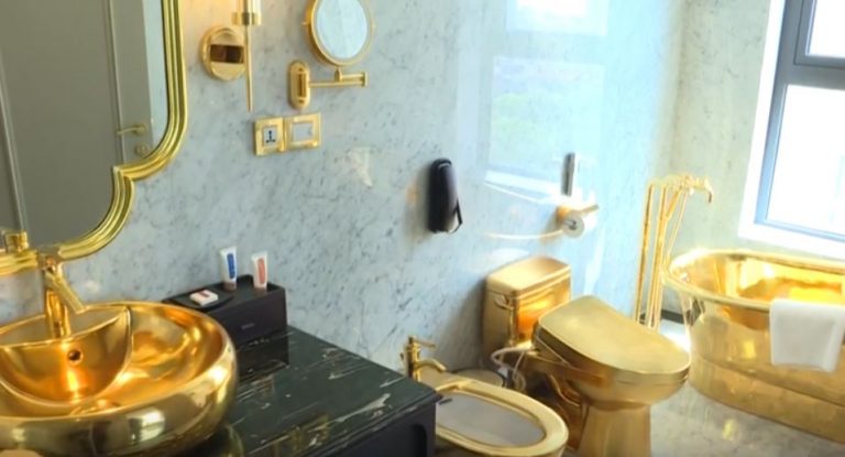 Wow, Hanya Dengan Rp 3 Juta Bisa Menginap di Hotel Berlapis Emas