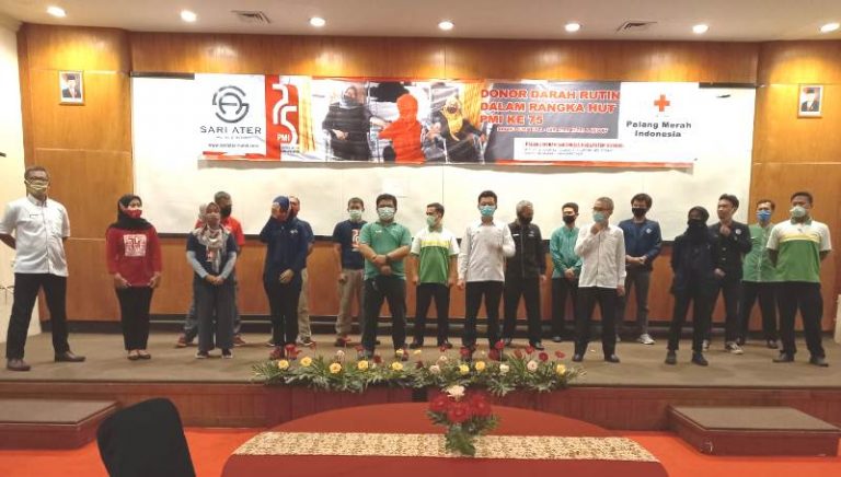 Tamu Hotel Sari Ater Ikut Kegiatan Donor Darah