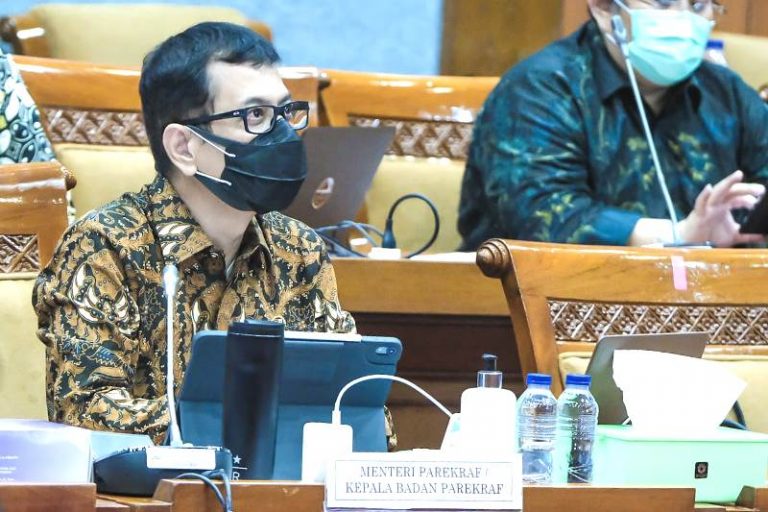 Pagu Anggaran Kemenparekraf 2021 Naik Menjadi Rp 4,1 Triliun